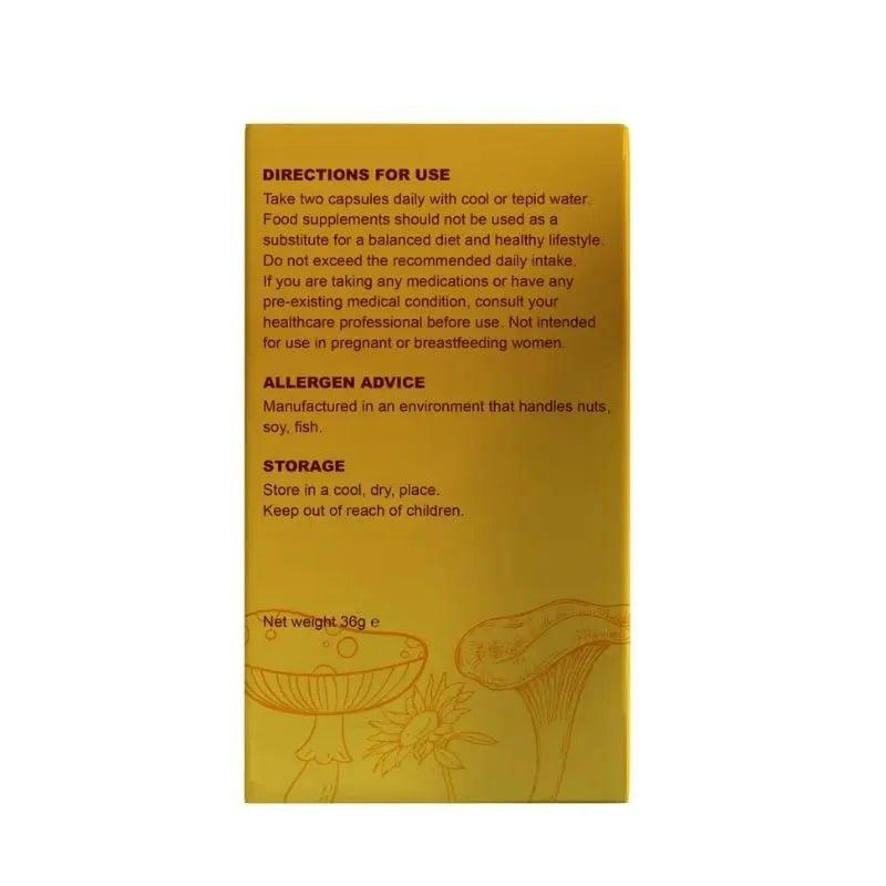 fabü SHROOMS Meno & Peri Capsules - 60 Capsules, Vitamins & Minerals with Lion's Mane Mushroom for Menopause & Perimenopause Support