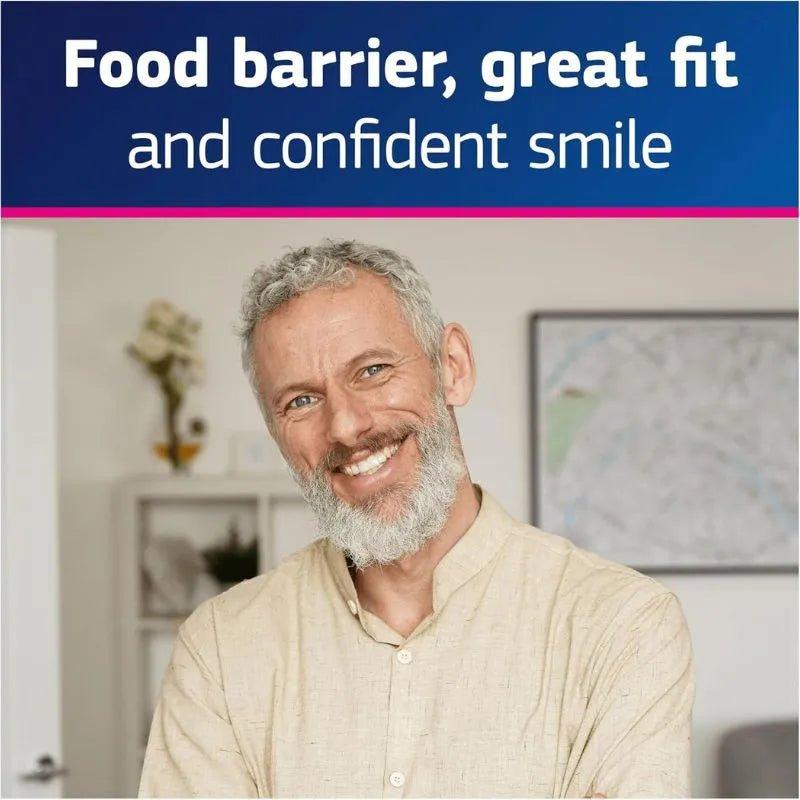 Fixodent Plus Food Barrier Denture Adhesive Cream 40g, Strong Hold, No Flavour