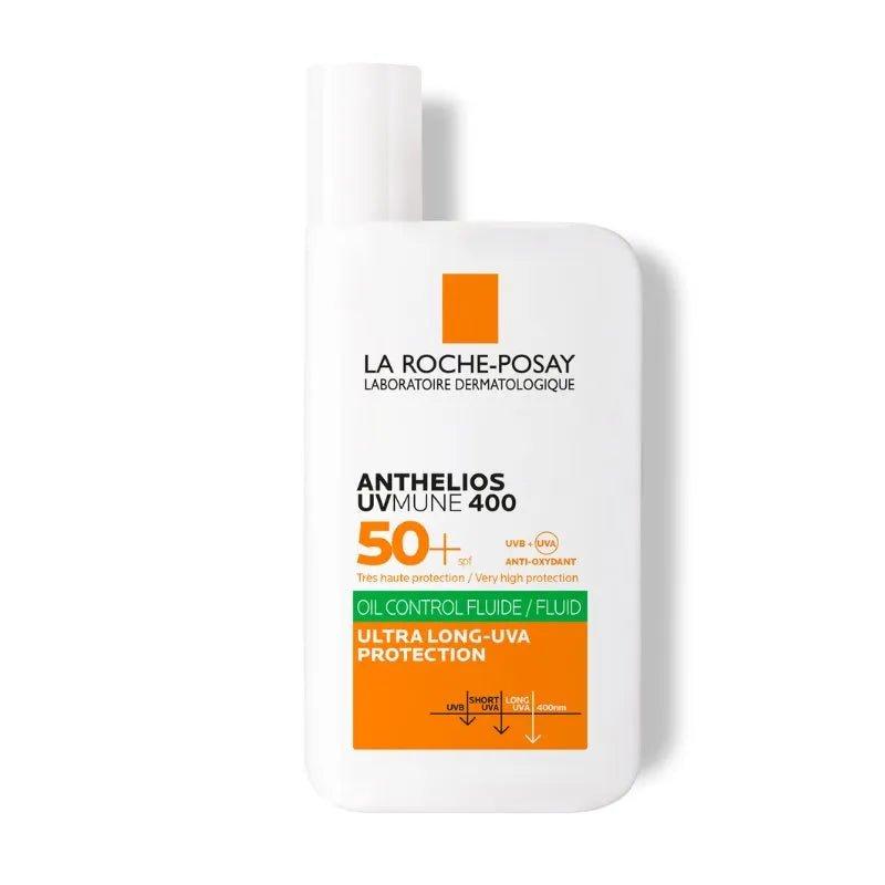 La Roche-Posay Anthelios UVMune 400 SPF50+ Oil Control Fluid 50ml Ultra Long-UVA Protection