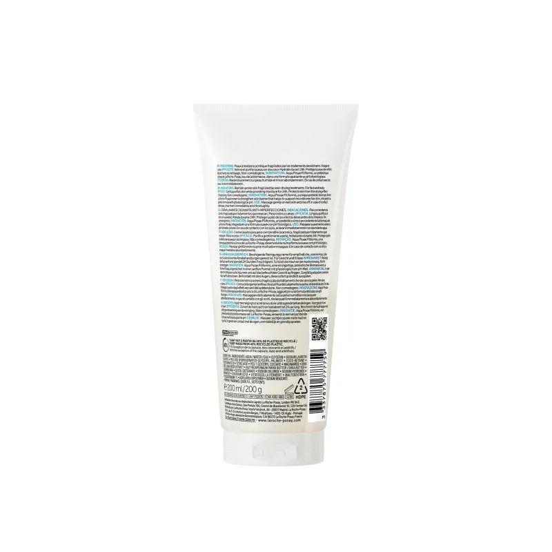 La Roche-Posay Effaclar H Iso-Biome Cleanser 200ml for Sensitive, Oily & Acne-Prone Skin. Image Features: Soothing Cleansing Cream, Anti-Imperfections, Hydrating