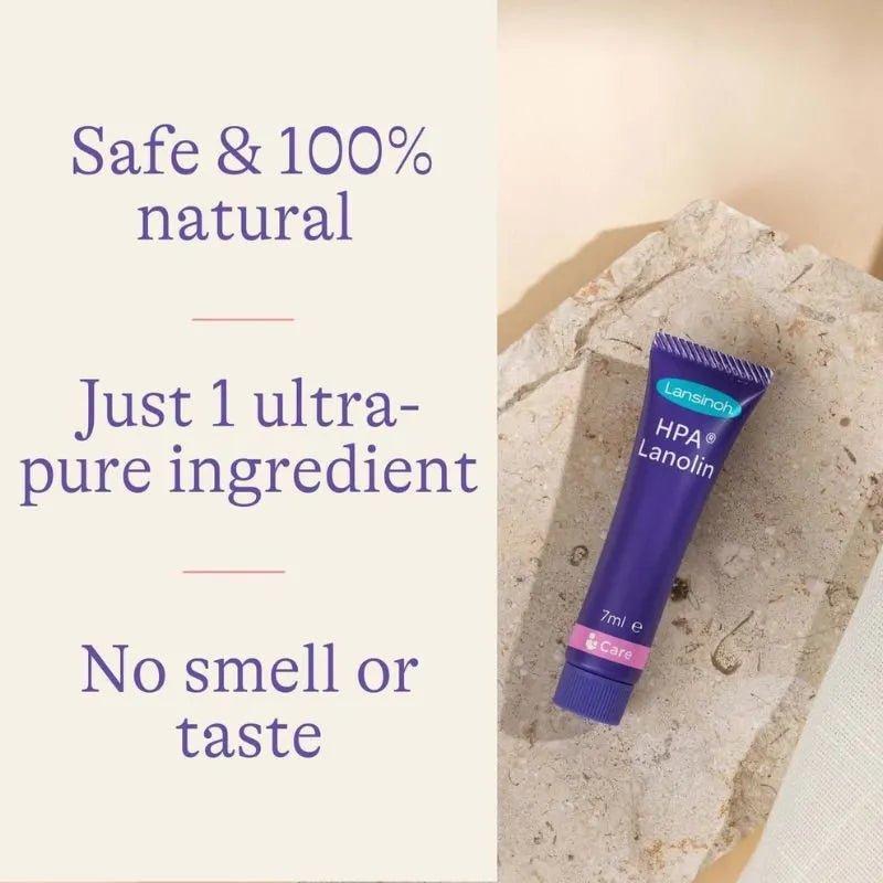 Lansinoh Lanolin Nipple Cream 40ml Soothes & protects sore nipples, Safe for baby, relief for mom, 100% natural