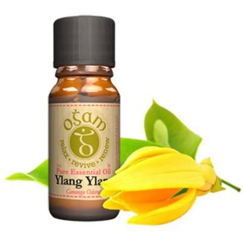 Ogam Ylang Ylang Essential Oil 10ml - Uplifting, Restorative, relax, revive, renew, flower