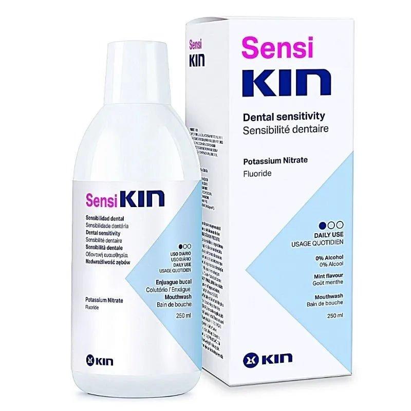 Sensi Kin Mouthwash for Dental Sensitivity - 250ml, Potassium Nitrate, Mint flavour