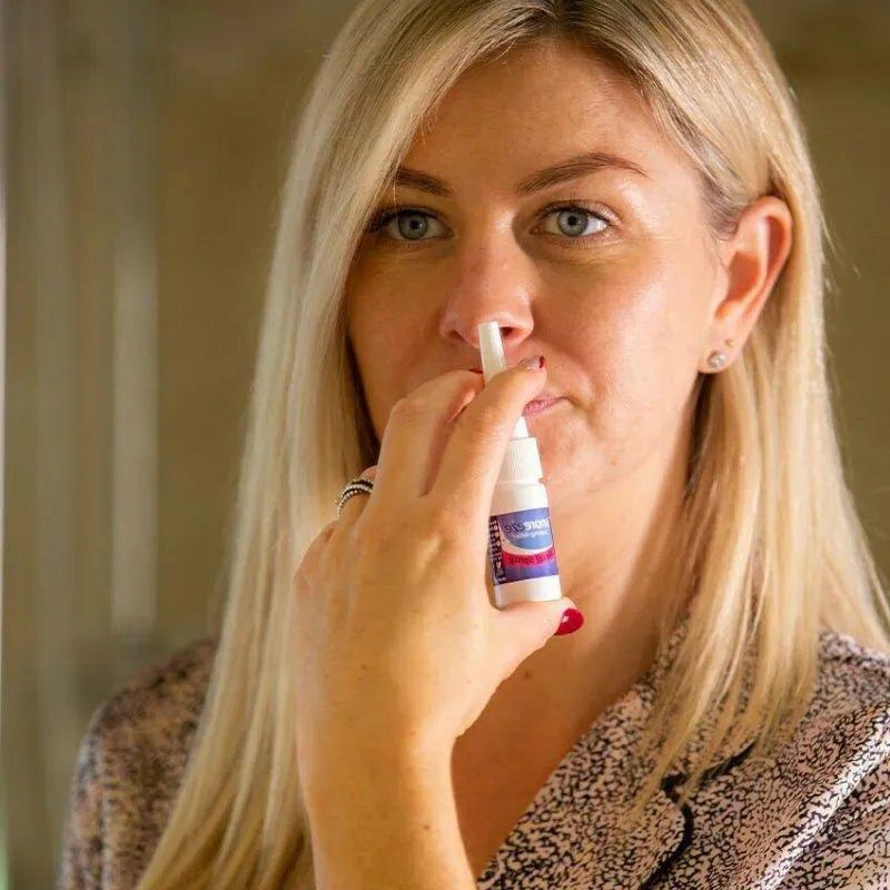 Snoreeze Nasal Spray 10ml - Snoring Relief, Targets snoring, 8 hours proven and effective, Contains natural ingredients