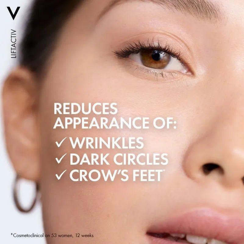 Vichy Liftactiv Supreme Eye Cream - Anti-Wrinkle & Firming - 15ml - Eyes