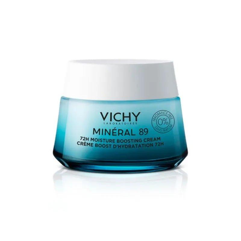 Vichy Mineral 89 72H Moisture Boosting Cream, Fragrance-Free