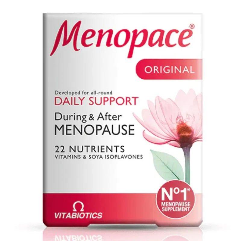 Vitabiotics Menopace Original Capsules - Menopause Support with 22 Nutrients, Vitamins & Soya Isoflavones