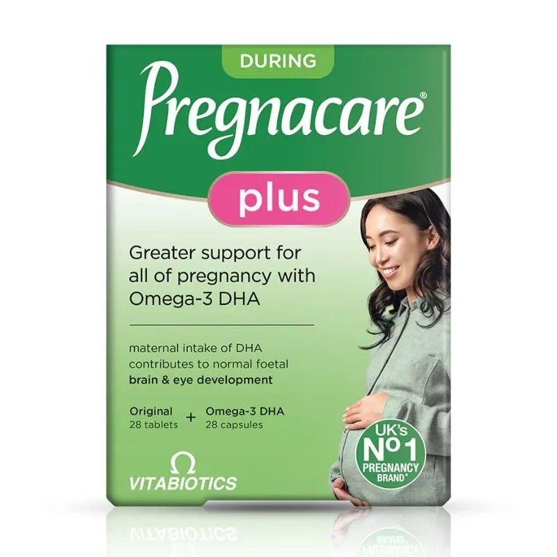 Vitabiotics Pregnacare Plus Omega-3 DHA Tablets & Capsules for Pregnancy - Brain & Eye Development