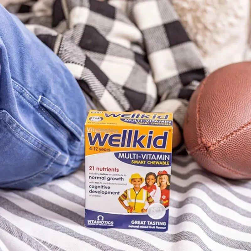 Vitabiotics Wellkid Multi-Vitamin Smart Chewable 30 Pack 4-12 years