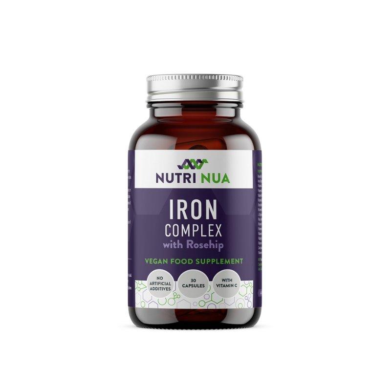 Nutri Nua Iron Bisglycinate Complex 20mg 30 Capsules in Cork GetLocal