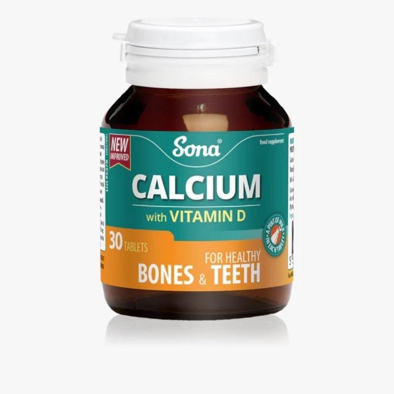 Sona Calcium 600mg Plus Vitamin D3 Tablets 30 Pack in Cork GetLocal