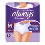 Always Discreet Pants Plus Medium 9 Pack