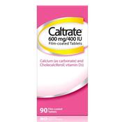 Caltrate 600/400 Vitamin D Tablets 90 Pack image
