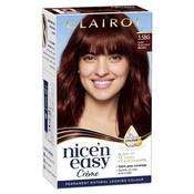 Clairol Nice n Easy 3.5BG Dark Burgundy Brown Permanent Hair Dye image