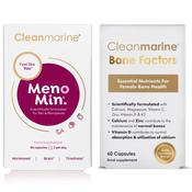 Cleanmarine MenoMin &amp; Bone Factors Twin Pack 60 Capsules