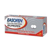 Easofen 200mg Ibuprofen Film Coated Tablets 24 Pack