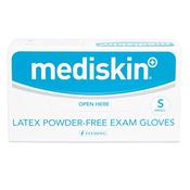 Mediskin Latex Gloves Powderfree Small 100 Pack