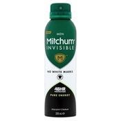 Mitchum for Men Invisible Pure Energy Aerosol Deodorant 200ml