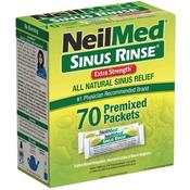 Neilmed Sinus Rinse Extra Strength Refill 70 Sachet Pack