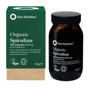 One Nutrition Organic Spirulina 100 Capsules