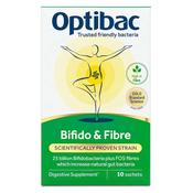 Optibac Bifido &amp; Fibre Sachets 10 Pack image