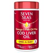 Seven Seas Pure Cod Liver Oil One A Day Capsules 60 Pack