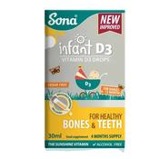 Sona Infant D3 Vitamin D Drops 30ml