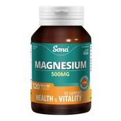 Sona Magnesium 500mg Tablets 120 Pack