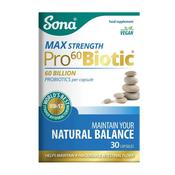 Sona Pro60Biotic Capsules 30 Pack