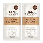 Tan Organic Self Tan Eco Towel 2 pack image