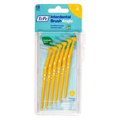 TePe Angle Yellow Interdental Brushes (Size 4) 6 Pack