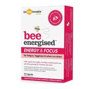 Unbeelievable Bee Energised Energy &amp; Focus 20 Capsules