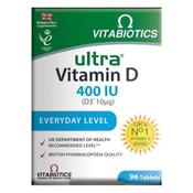 Vitabiotics Ultra Vitamin D3 400iu Tablets 96 Pack