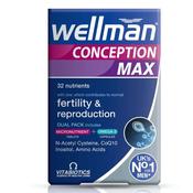 Vitabiotics Wellman Conception Max Tablets 84 Pack