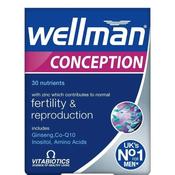 Vitabiotics Wellman Conception Tablets 30 Pack