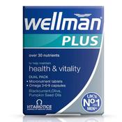 Vitabiotics Wellman Plus Omega 3-6-9 Tablets &amp; Capsules 56 Pack