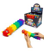 Axolotl! 🌈 Light Up Suction Push Popper Fidget image