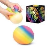 🌈 Scrunchems Super Rainbow Squish Ball: Extra Large Fun! image
