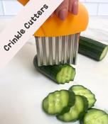 Crinkle Cutters! 🔪  Sensory Texture Fun