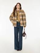 i blues alpaca blend jacket