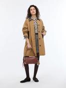 i blues straight fit trench coat