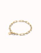 Uno de 50 Link chain bracelet (gold) image