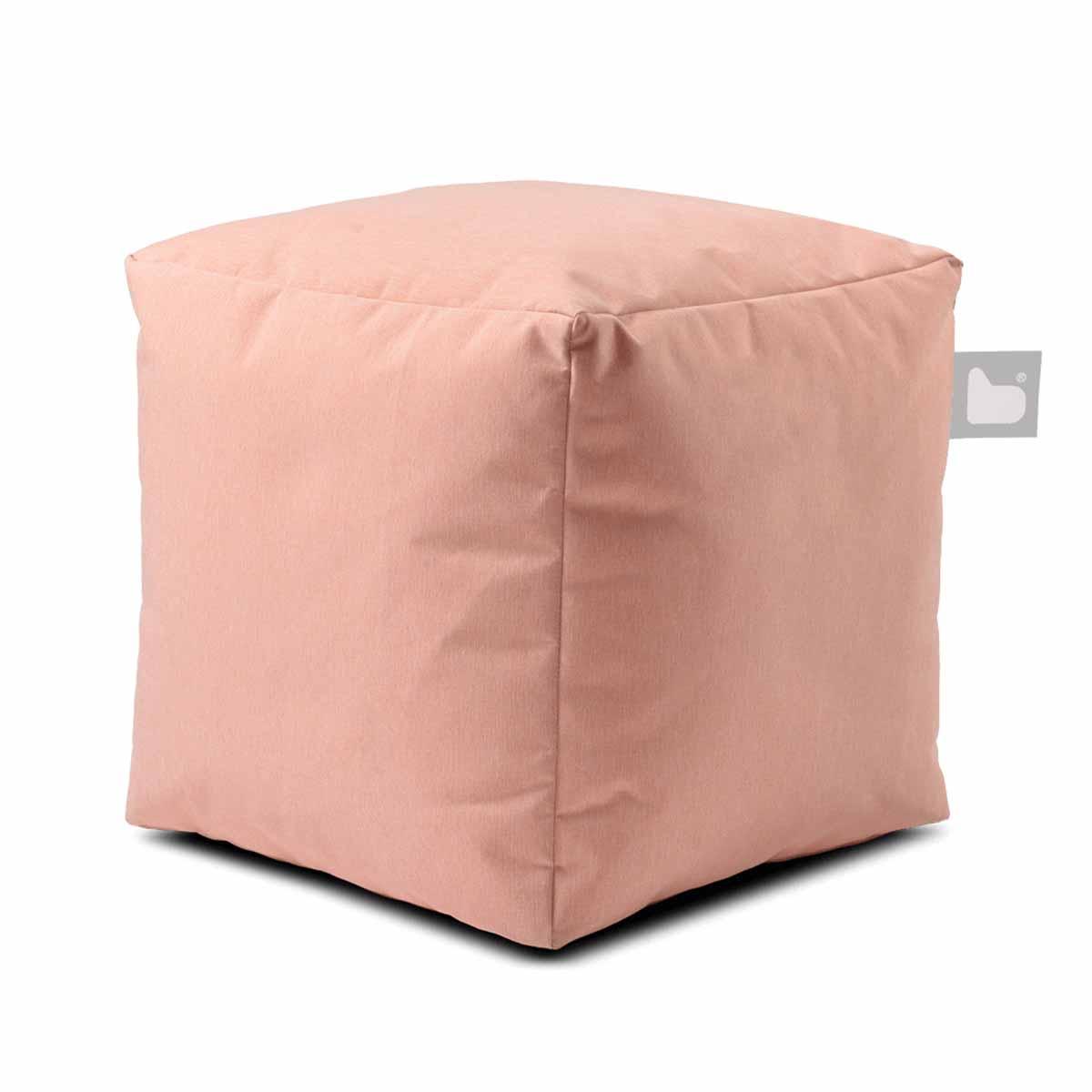 Extreme Lounging Pastel B-Box Bean Bag - Orange Cube