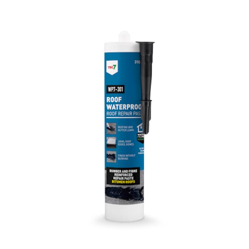 TEC 7 Roof Waterproof Roof Repair Paste 310ml Bitumen Roofs