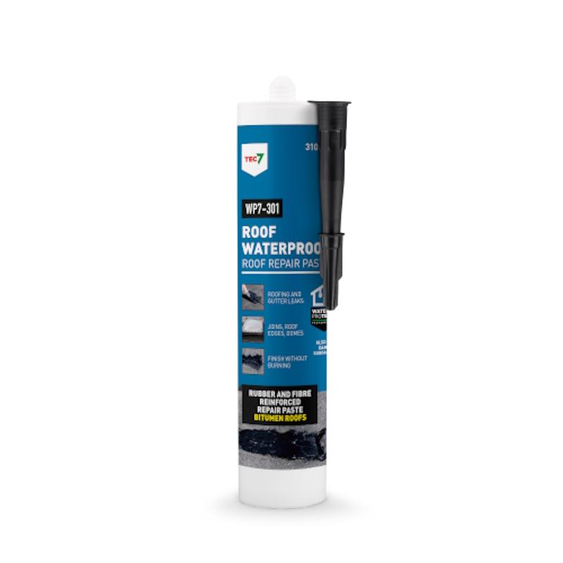 Tec7 Roof Waterproof Repair Paste 1 Kg - Roof Repair for Leaks, Edges, Domes