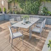 Kettler Trento 6 Seat Extendable Dining Set