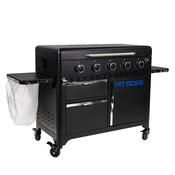 Pit Boss Ultimate Plancha 5-Burner with Cart and Manifold Kit image