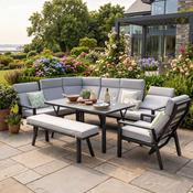 Cabo Corner Garden Dining Set