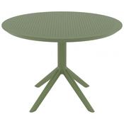 Sky 105 Dining Table - Olive Green image