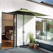 Hartman Catalan Balcony Parasol - Forest Green image